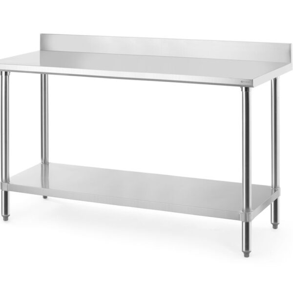 Arbeitstisch mit Aufsatz, HENDI, Budget Line, 1600x600x(H)950mm