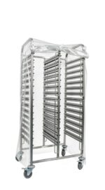 Abdeckung für Wagen, HENDI, Transparent, 760x570x(H)1630mm