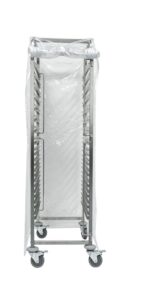 Abdeckung für Wagen, HENDI, Transparent, 640x480x(H)1595mm – Bild 4