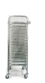 Abdeckung für Wagen, HENDI, Transparent, 640x480x(H)1595mm – Bild 6