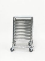 Abdeckung für Wagen, HENDI, Transparent, 400x570x(H)1595mm – Bild 2