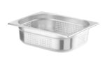 GN 1/2 Behälter, perforiert, HENDI, Profi Line PLUS, GN 1/2, 6,5L, Silber, 325x265x(H)100mm – Bild 2