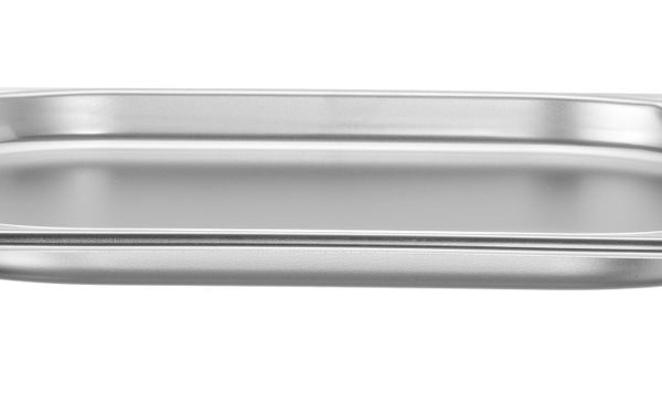GN 1/2 Behälter, HENDI, Profi Line PLUS, GN 1/2, 1L, Silber, 325x265x(H)20mm