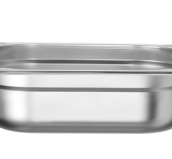 GN 1/2 Behälter, HENDI, Profi Line PLUS, GN 1/2, 6,5L, Silber, 325x265x(H)100mm