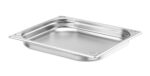 GN 2/3 Behälter, HENDI, Profi Line PLUS, GN 2/3, 3L, Silber, 354x325x(H)40mm – Bild 2