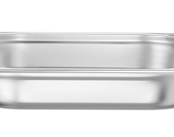 GN 2/3 Behälter, HENDI, Profi Line PLUS, GN 2/3, 5,5L, Silber, 354x325x(H)65mm