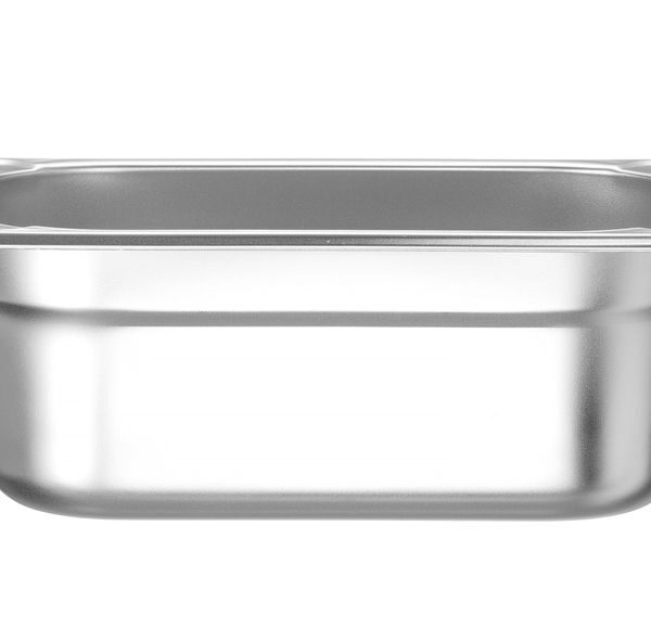 GN 1/4 Behälter, HENDI, Profi Line PLUS, GN 1/4, 2,8L, Silber, 265x162x(H)100mm