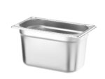 GN 1/4 Behälter, HENDI, Profi Line PLUS, GN 1/4, 4L, Silber, 265x162x(H)150mm – Bild 2
