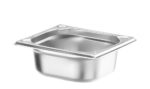 GN 1/6 Behälter, HENDI, Profi Line PLUS, GN 1/6, 1L, Silber, 176x162x(H)65mm – Bild 2