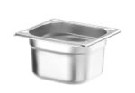 GN 1/6 Behälter, HENDI, Profi Line PLUS, GN 1/6, 1,6L, Silber, 176x162x(H)100mm – Bild 2
