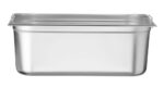 GN 1/1 Behälter, versenkbare Griffe, HENDI, Profi Line PLUS, GN 1/1, 28L, Silber, 530x325x(H)200mm