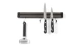 Messermagnetleiste mit Haken, HENDI, 3 Haken, Schwarz, (L)340mm – Bild 2