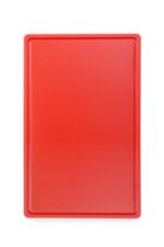 Schneidbrett HACCP Gastronorm 1/1, HENDI, GN 1/1, Rot, 530x325mm, Rechteckig