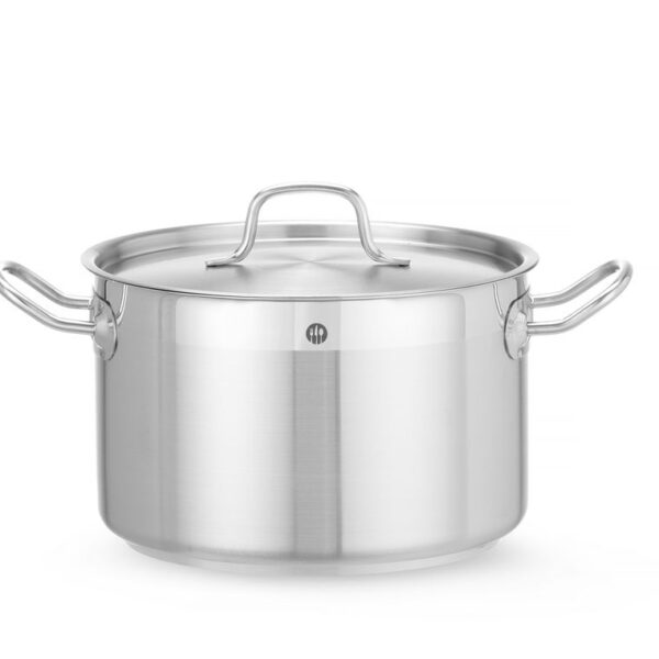 Kochtopf, mittel - mit Deckel, HENDI, Profi Line, 6,7L, ⌀240x(H)150mm