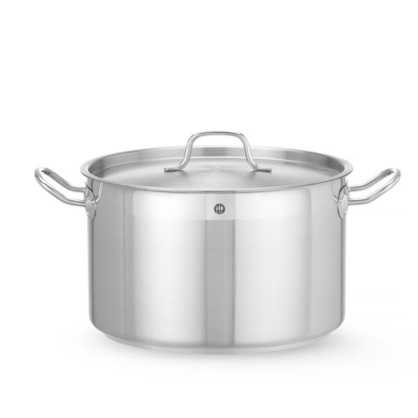 Kochtopf, mittel - mit Deckel, HENDI, Profi Line, 10,3L, ⌀280x(H)170mm