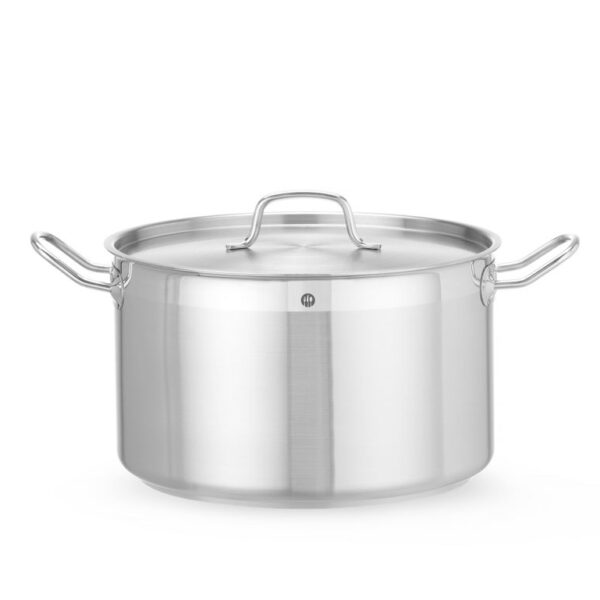 Kochtopf, mittel - mit Deckel, HENDI, Profi Line, 15,1L, ⌀320x(H)190mm