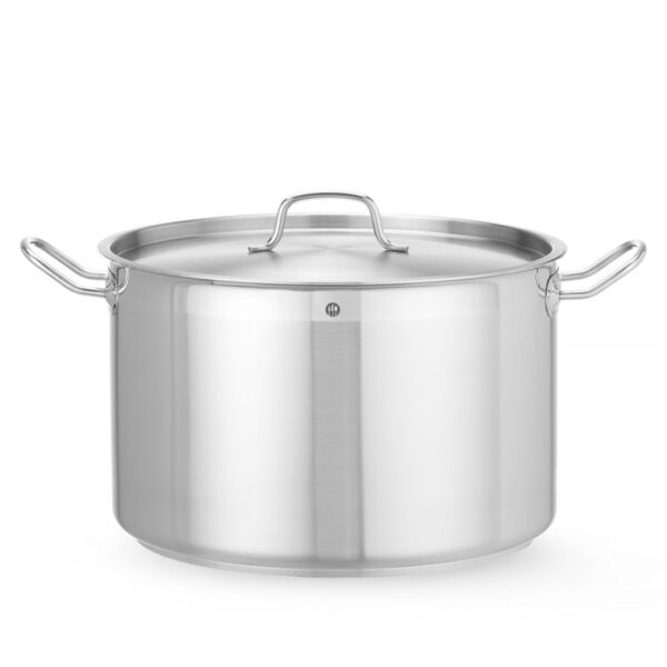 Kochtopf, mittel - mit Deckel, HENDI, Profi Line, 23,2L, ⌀360x(H)230mm
