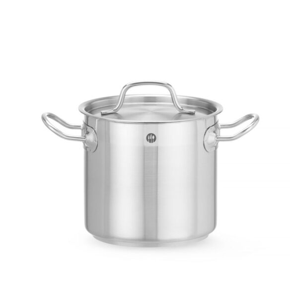 Schmortopf hoch - mit Deckel, HENDI, Profi Line, 3L, ⌀160x(H)150mm