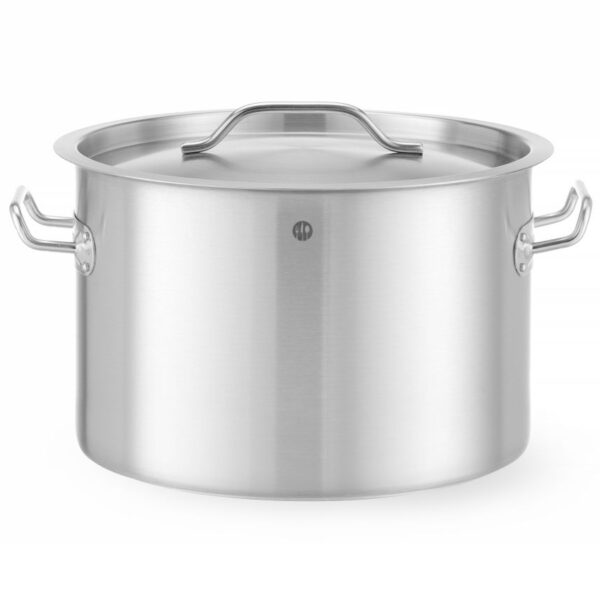Kochtopf, mittel - mit Deckel, HENDI, Budget Line, 23L, ⌀350x(H)240mm