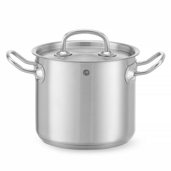 Kochtopf, hoch - mit Deckel, HENDI, Kitchen Line, 32L, ⌀360x(H)320mm