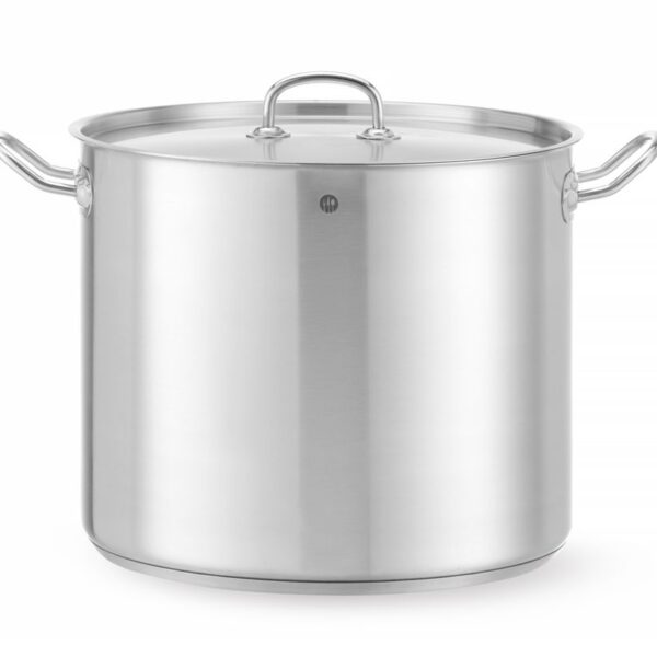 Kochtopf, hoch - mit Deckel, HENDI, Kitchen Line, 21L, ⌀320x(H)270mm