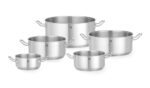 Kochtopf, niedrig - ohne Deckel, HENDI, Kitchen Line, 4,9L, ⌀240x(H)110mm – Bild 2
