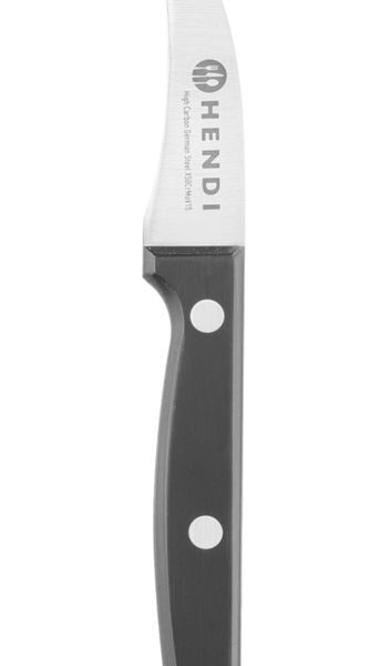 Schälmesser 65 mm, gestanzt, HENDI, Profi Line, Schwarz, (L)175mm