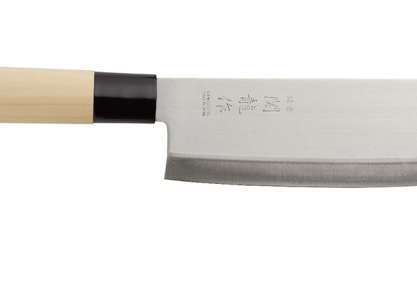 Japanisches Messer Nakiri, HENDI, Schwarz, (L)290mm
