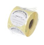 Lebensmittelsicherheit-Aufkleber, mehrfach verwendbar, leicht entfernbar, „VERWENDEN VOR“ , HENDI, Weiß, 500 Stk., ⌀50mm – Bild 2