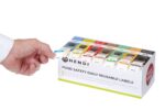 Set mit Lebensmittelsicherheitsaufklebern, vielseitig einsetzbar, leicht herausnehmbar, mit Spender , HENDI, 240x80x(H)100mm – Bild 2