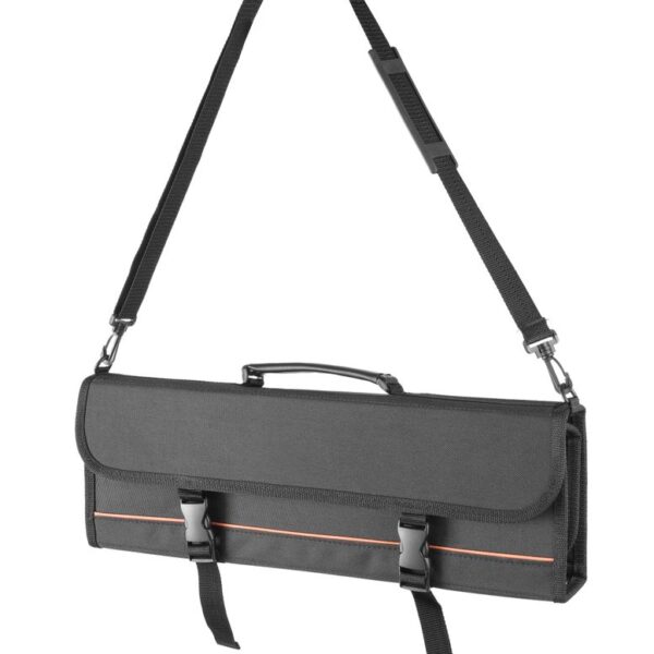 Messertransporttasche, HENDI, Schwarz, 510x50x(H)170mm