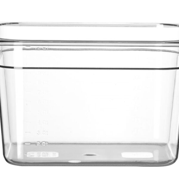 GN 1/2 Behälter COOL, HENDI, COOL, GN 1/2, 11,9L, Transparent, 325x265x(H)200mm