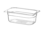 Gastronorm-Behälter 1/4, HENDI, Profi Line, GN 1/4, 2,8L, Transparent, 265x162x(H)100mm – Bild 2