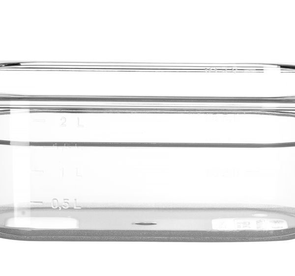 Gastronorm-Behälter 1/4, HENDI, Profi Line, GN 1/4, 2,8L, Transparent, 265x162x(H)100mm