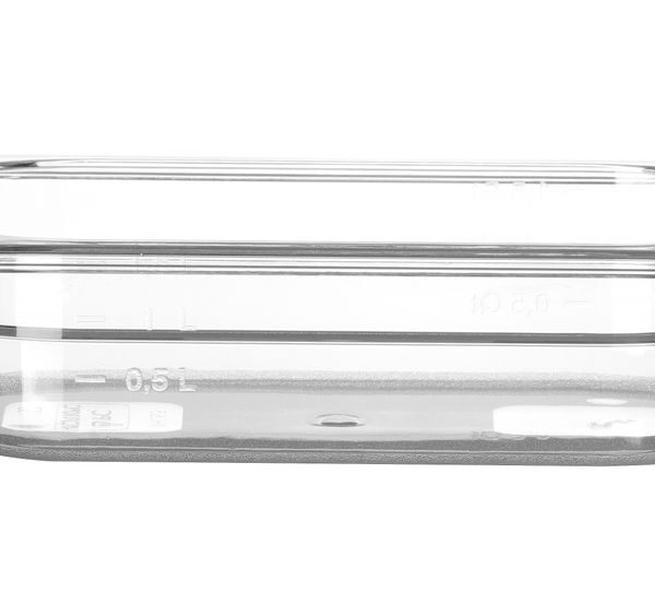 GN 1/4 Behälter COOL, HENDI, COOL, GN 1/4, 1,7L, Transparent, 265x163x(H)65mm