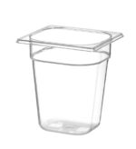 Gastronorm-Behälter 1/6, HENDI, Profi Line, GN 1/6, 3,4L, Transparent, 176x162x(H)200mm – Bild 2