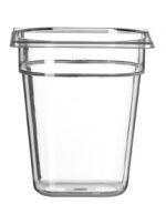 Gastronorm-Behälter 1/6, HENDI, Profi Line, GN 1/6, 3,4L, Transparent, 176x162x(H)200mm