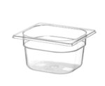 Gastronorm-Behälter 1/6, HENDI, Profi Line, GN 1/6, 1,6L, Transparent, 176x162x(H)100mm – Bild 2