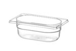 GN 1/9 Behälter COOL, HENDI, COOL, GN 1/9, 0,6L, Transparent, 108x176x(H)65mm – Bild 2