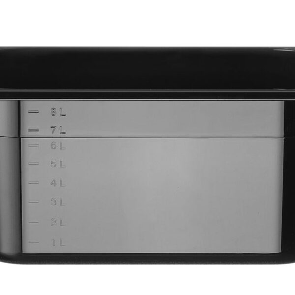 Gastronorm-Behälter 1/2, HENDI, Profi Line, GN 1/2, 9,5L, Schwarz, 325x265x(H)150mm