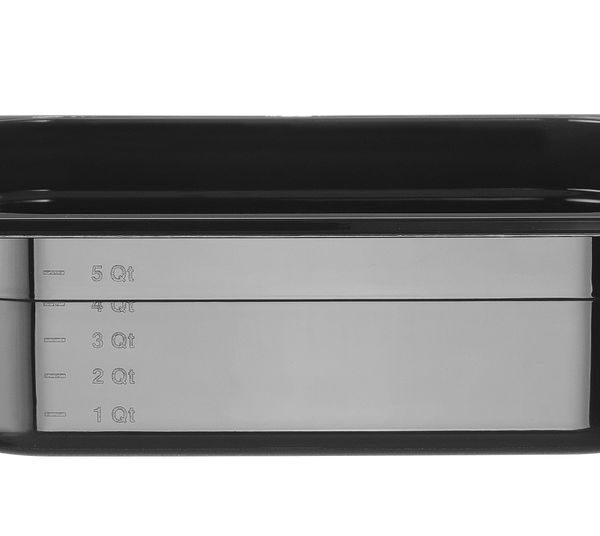 Gastronorm-Behälter 1/2, HENDI, Profi Line, GN 1/2, 6,5L, Schwarz, 325x265x(H)100mm