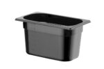 Gastronorm-Behälter 1/4, HENDI, Profi Line, GN 1/4, 4L, Schwarz, 265x162x(H)150mm – Bild 2