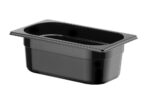 Gastronorm-Behälter 1/4, HENDI, Profi Line, GN 1/4, 2,8L, Schwarz, 265x162x(H)100mm – Bild 2