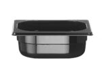 GN 1/6 Behälter COOL, HENDI, COOL, GN 1/6, 1L, Schwarz, 176x162x(H)65mm