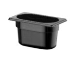 Gastronorm-Behälter 1/9, HENDI, GN 1/9, 1L, Schwarz, 176x108x(H)100mm – Bild 2
