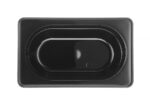 Gastronorm-Behälter 1/9, HENDI, GN 1/9, 1L, Schwarz, 176x108x(H)100mm – Bild 3