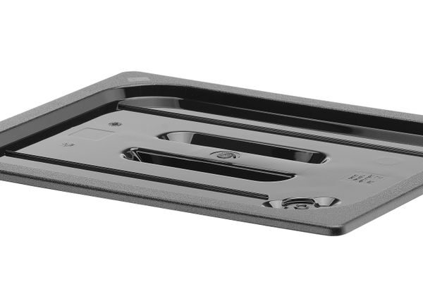 Deckel für GN Behälter COOL, HENDI, COOL, GN 1/2, Schwarz, 325x265mm