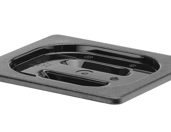 Deckel für GN Behälter COOL, HENDI, COOL, GN 1/6, Schwarz, 176x162mm