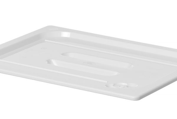 Gastronorm Deckel, HENDI, GN 1/2, Weiß, 265x325mm