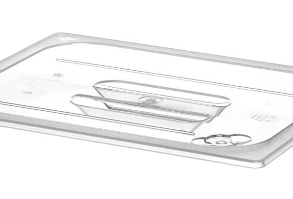 Gastronorm-Deckel, HENDI, GN 1/2, Transparent, 265x325mm
